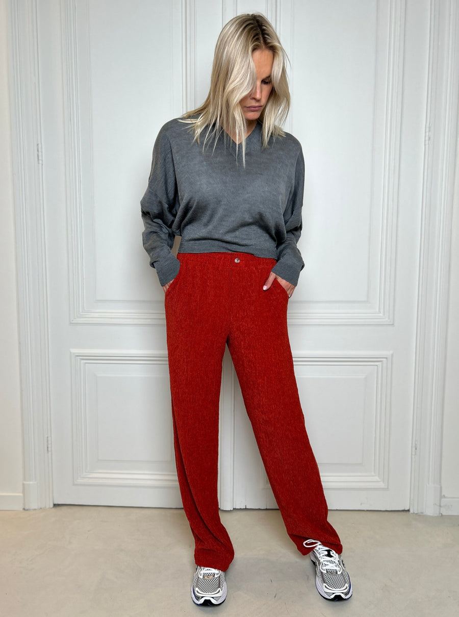 Wrinkle Woven Trousers