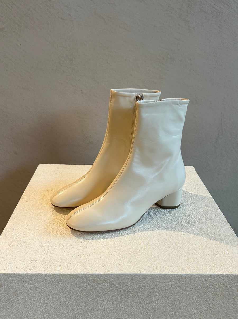 Cream-Colored Boots