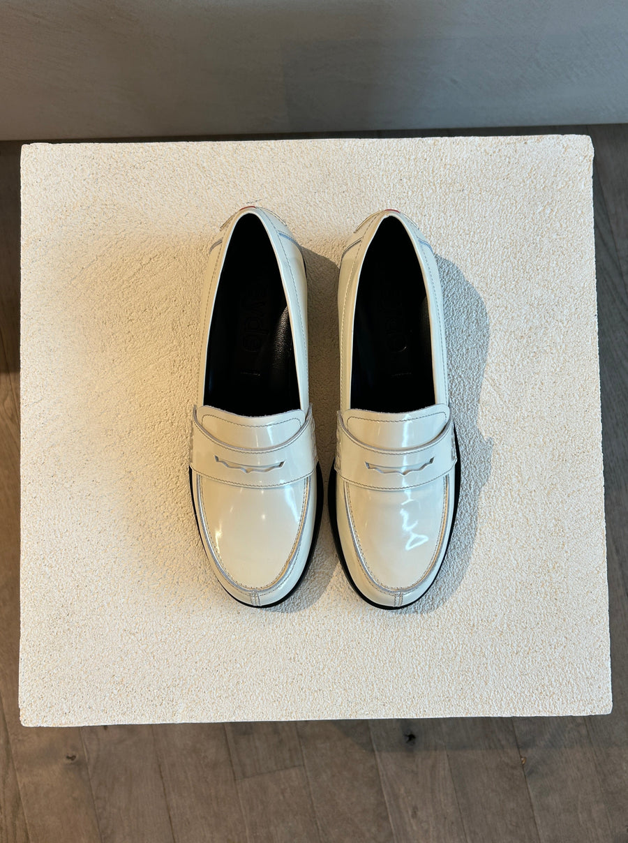Cream Loafers
