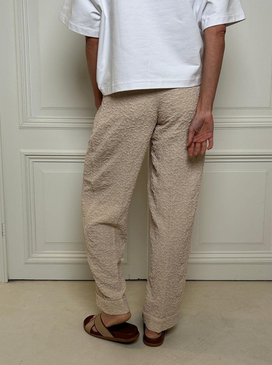 Suiting Mid Waist Pants