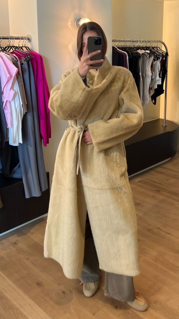 MILLIE COAT BEIGE