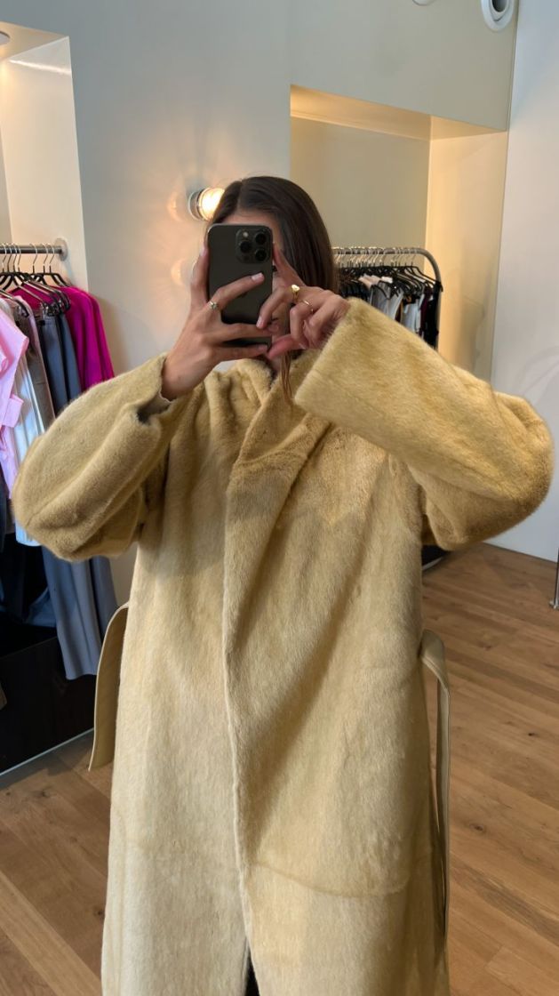 MILLIE COAT BEIGE