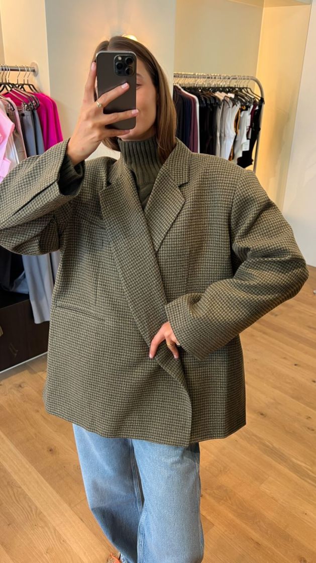 ANOUK BLAZER PIED DE COQ PIED DE COQ